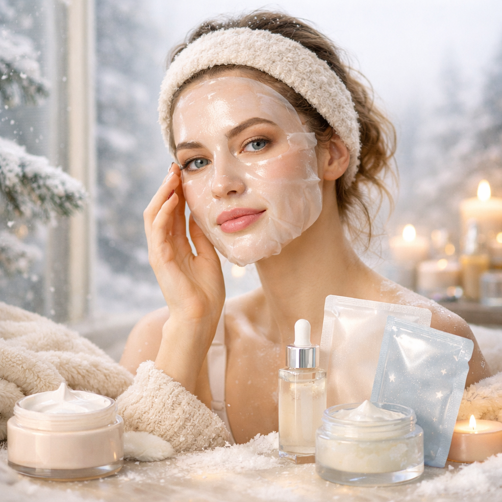 Soğuk Havalarda Parlak Ten İçin Viral Nemlendirici Maskeler: 2026 Kış Trendleri ve Bilimsel Öneriler - soguk-havalarda-p