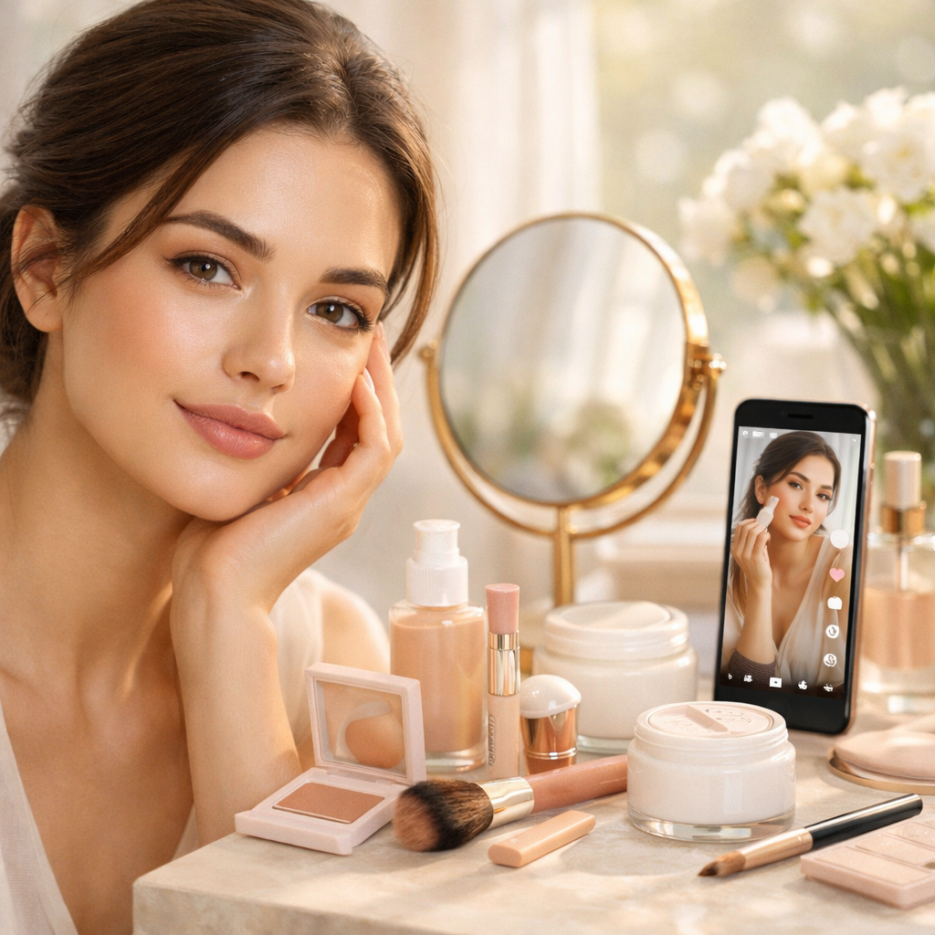 2026 İlkbaharında TikTok’ta Viral Olan Minimal Makyaj Teknikleri ve Uygulama İpuçları - tiktokta-viral-olan-minimal-maky